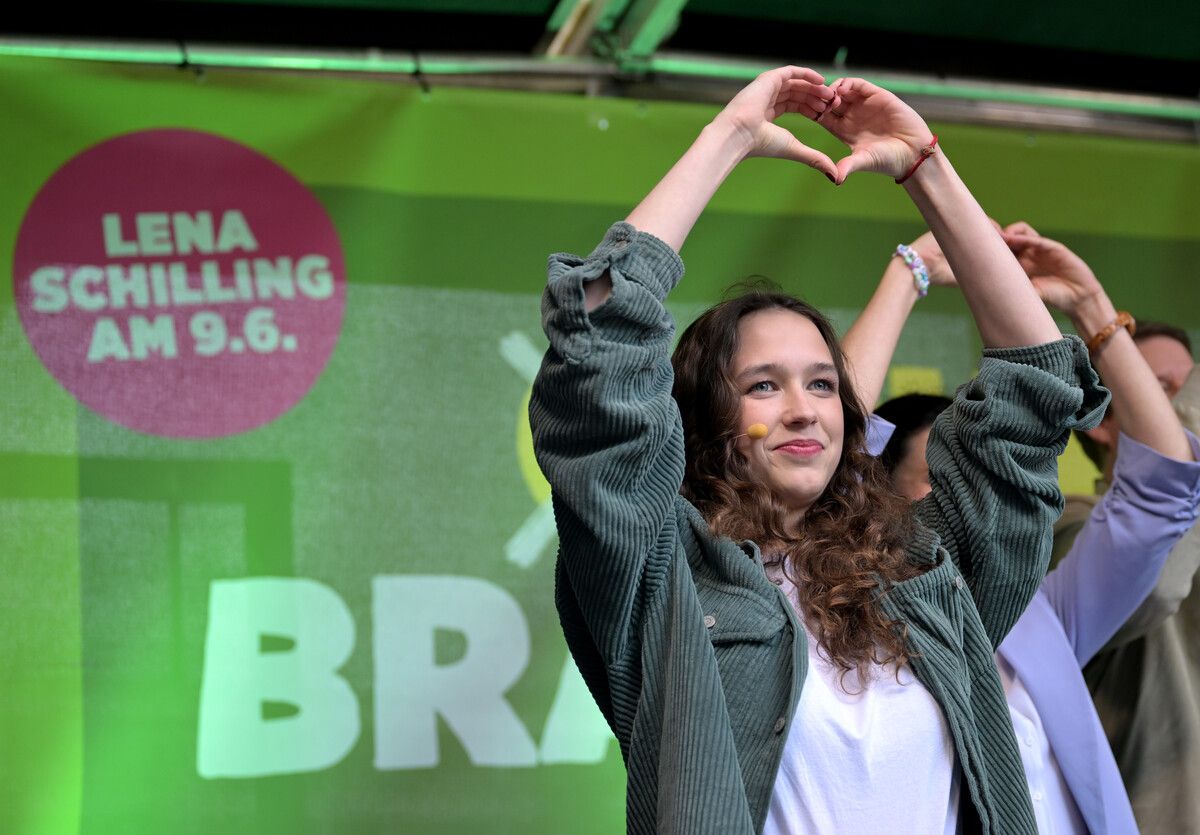 Lena Schilling ist als Klimaaktivistin bekannt. Als solche polarisiere sie, habe grün-affine Wähler für und viele andere gegen sich.APA