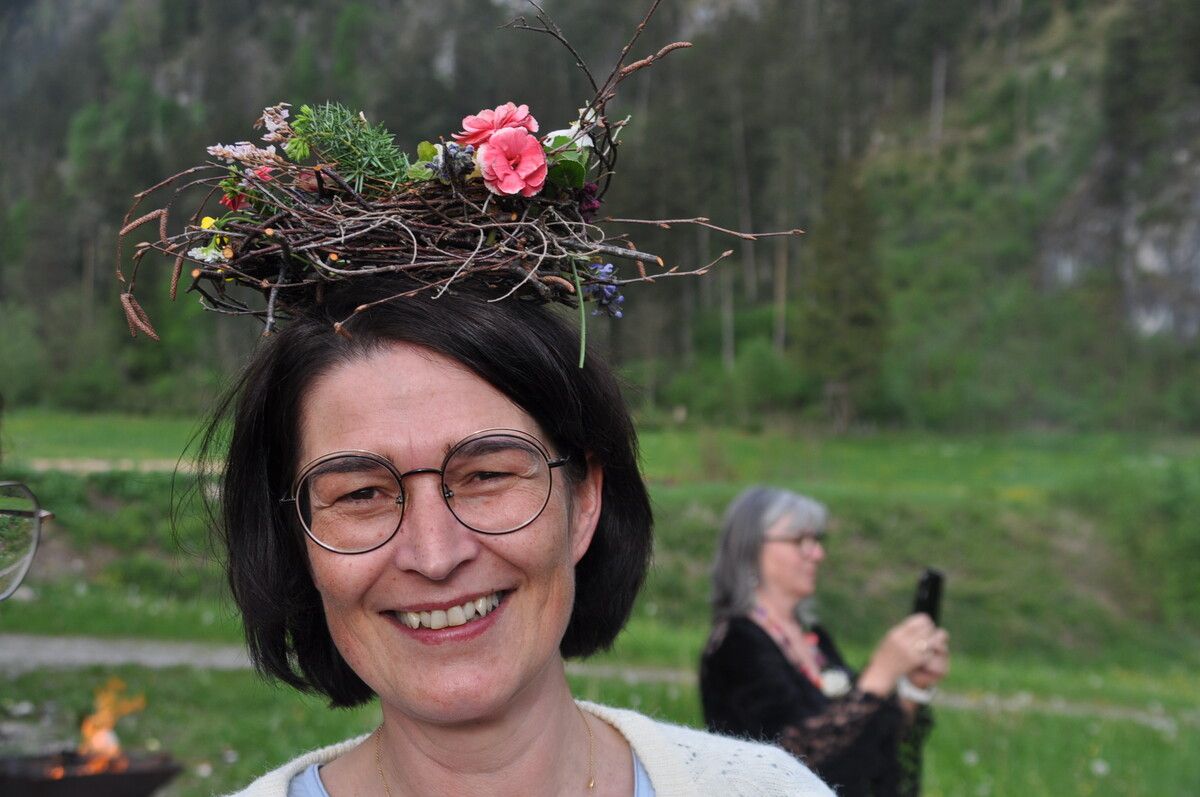 Lucia Winkler, die Maikönigin.