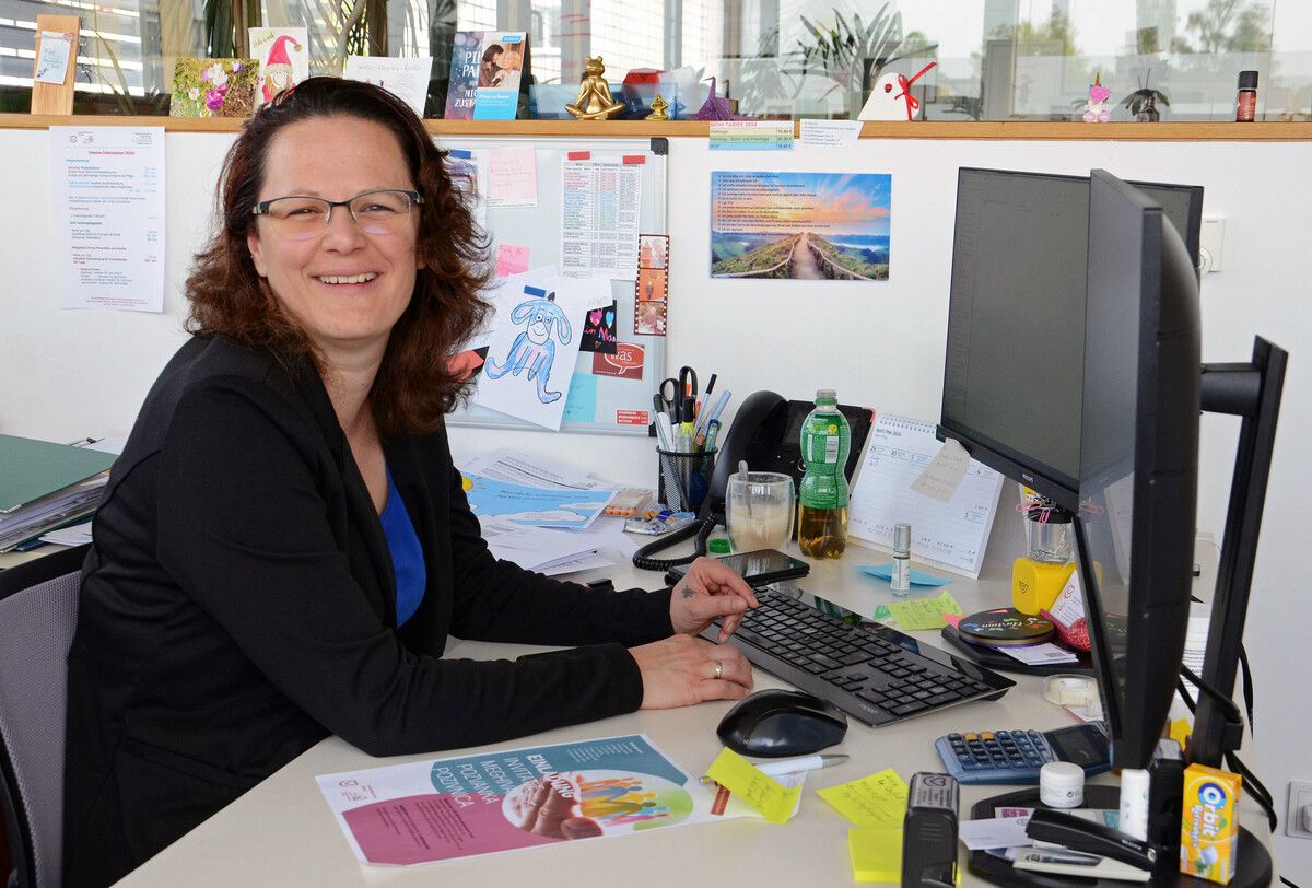 Martina Überbacher führt seit 2021 die Geschäfte des Krankenpflegevereins Bregenz. HRJ