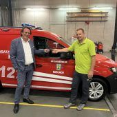 Neuer VW Caddy für die Feuerwehr