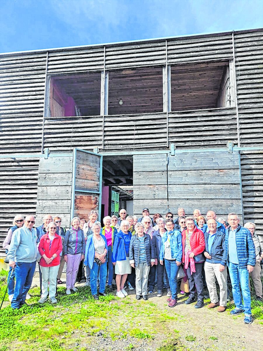 Mitglieder von 50plus Lustenau erfuhren alles über Gemüseanbau und -verarbeitung.50Plus