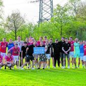 Spendenlauf für kleine Kinder mit Leukämie