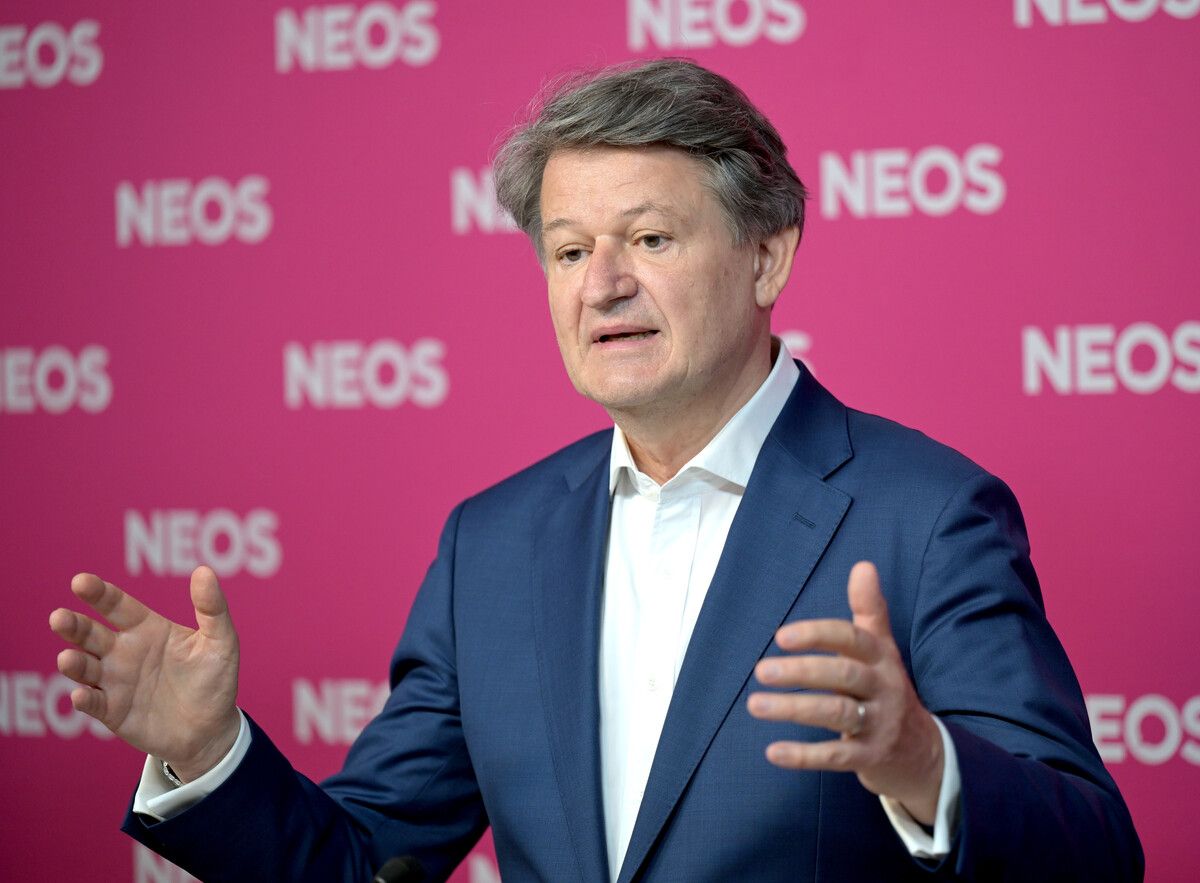 Neos-Spitzenkandidat Helmut Brandstätter. APA