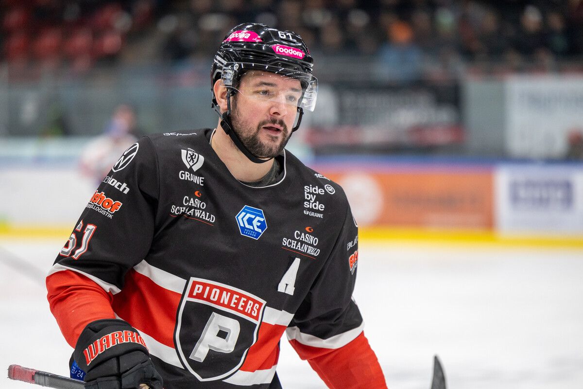 Patrick Spannring trug in der Vorsaison das „A“ als Co-Kapitän auf der Brust.Gepa
