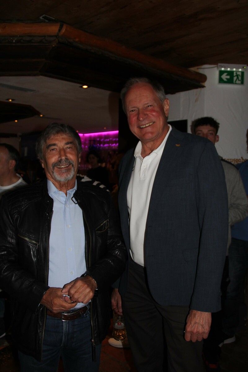 Peter Mennel unterhielt sich gerne mit Peter Both.