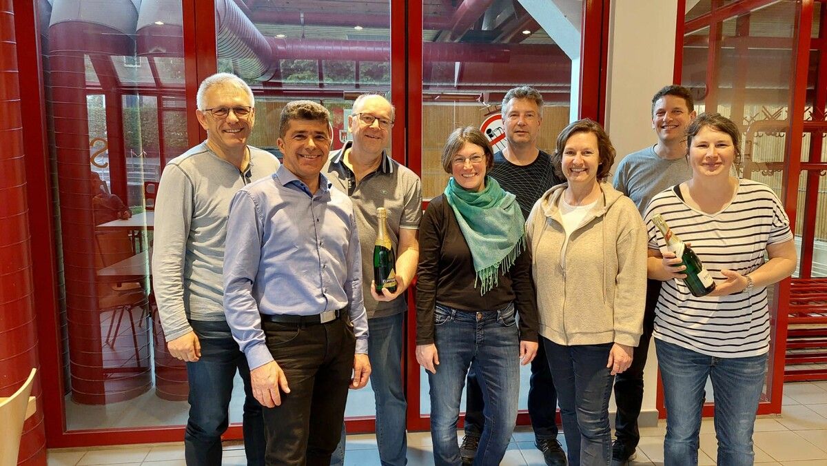 Sieben Mannschaften konnte kürzlich Obmann Fritz Klinger in der Musikmittelschule Götzis zu einem Volleyballturnier begrüßen. Sportgemeinschaft Götzis