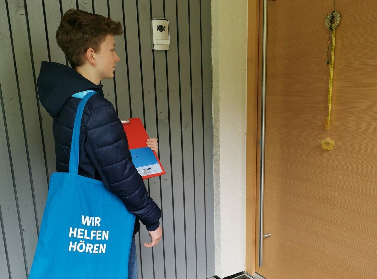 Simon Fischer ist heuer zum ersten Mal als Sammler für das LZH unterwegs.Fischer