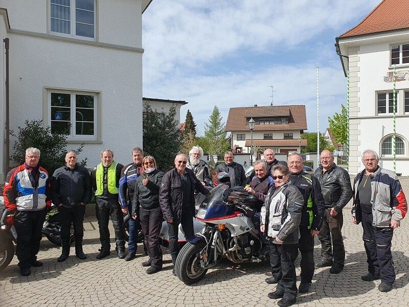 Start der Motorradsaison des Pensionistenverbandes Vorarlberg.PVÖ