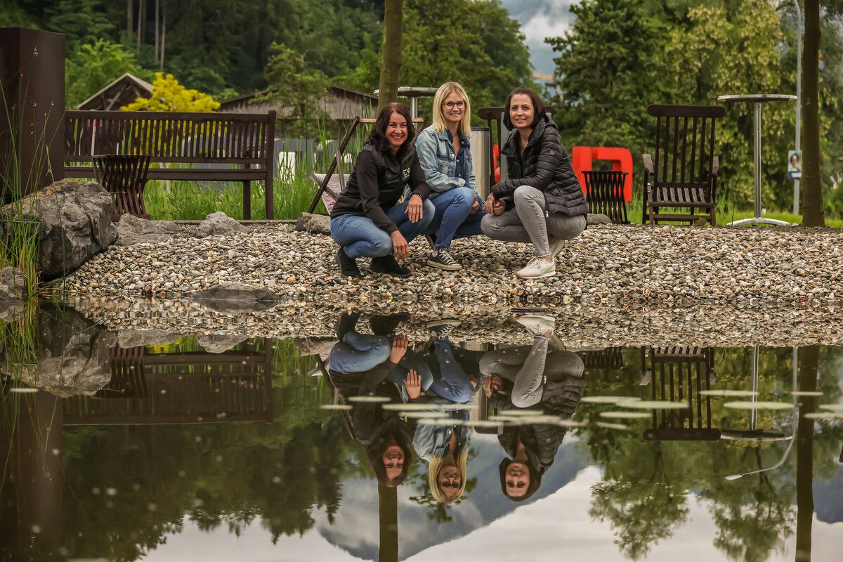 Susanne Marosch, Tiaré Brauchle und Sandra wollen Mut machen und Hoffnung geben.vn/steurer