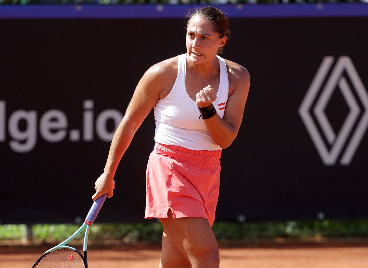 Tamira Paszek hat bislang fünf Doppelturniere gewonnen.Gepa