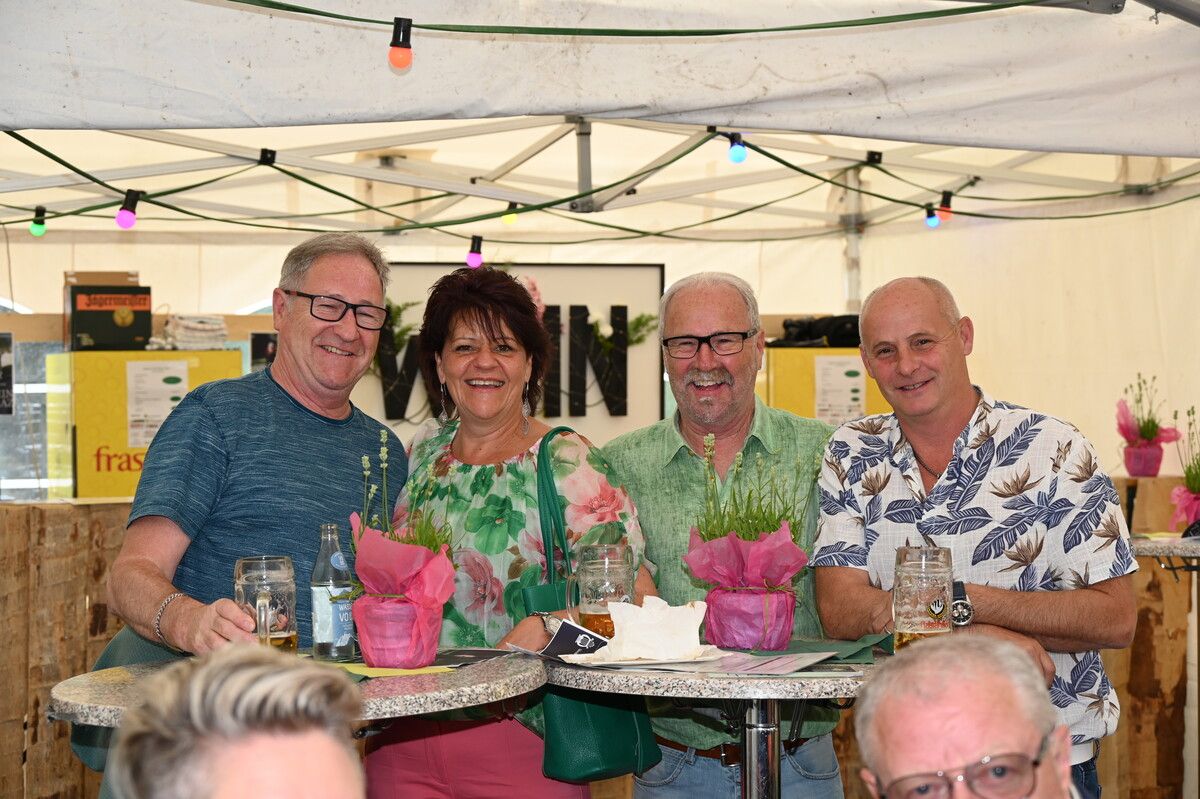 Tolle Stimmung im Zelt war am vergangenen Pfingstwochenende angesagt.