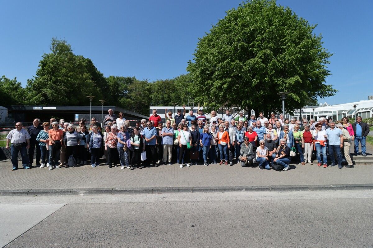 Über 100 Mitglieder nahmen an der Hamburg-Reise teil.50Plus Wolfurt