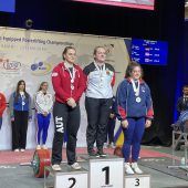 EM-Silbermedaille  für Paula Nitz