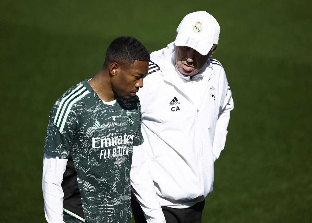 Von Real-Trainer Carlo Ancelotti gab es grünes Licht für David Alaba.Reuters