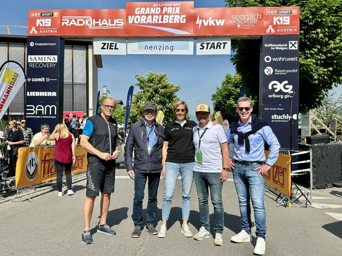 Walter Gohm, Florian Kasseroler, Barbara und Thomas Kofler, Bernhard Heinzle.Lutz