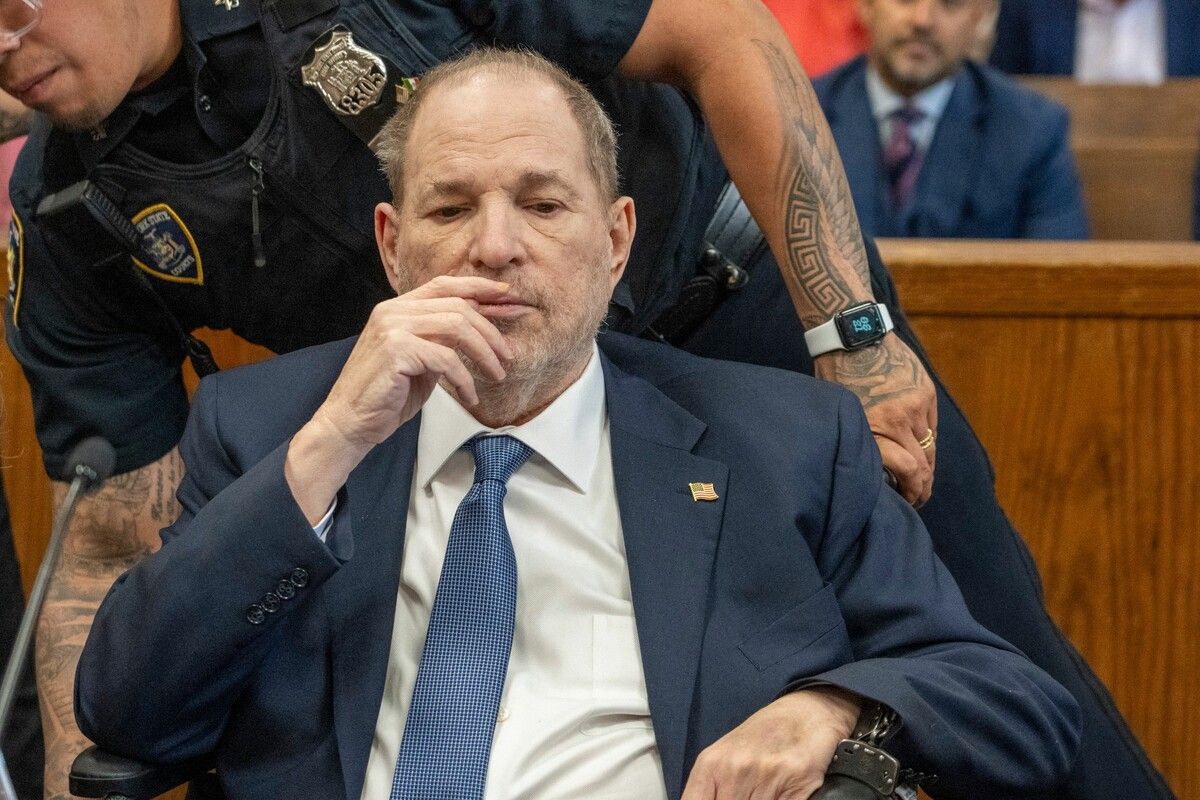 Weinstein wurde 2020 wegen Sexualdelikten zu 23 Jahren Haft verurteilt. Vergangene Woche hat ein Berufungsgericht die Verurteilung aufgehoben. AFP