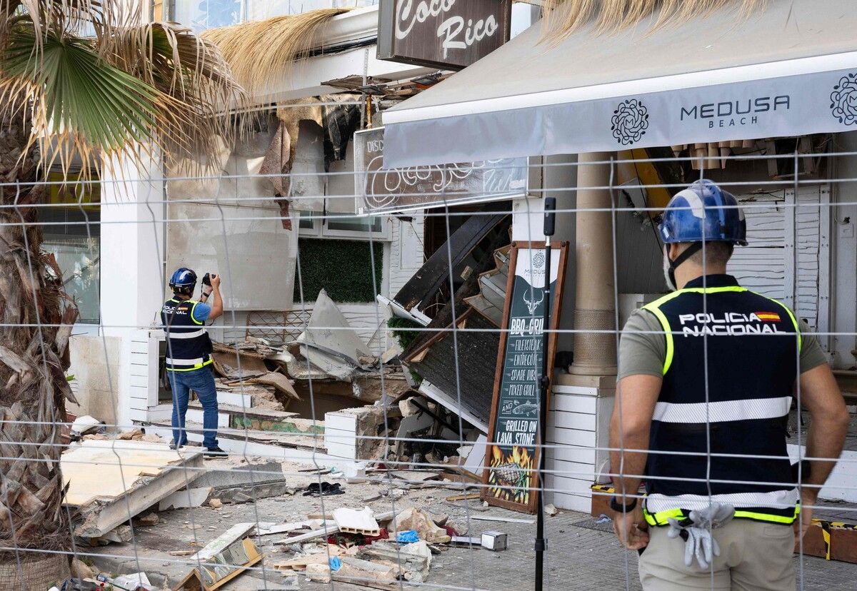 Zum Zeitpunkt des Einsturzes waren viele Gäste im Restaurant. Reuters
