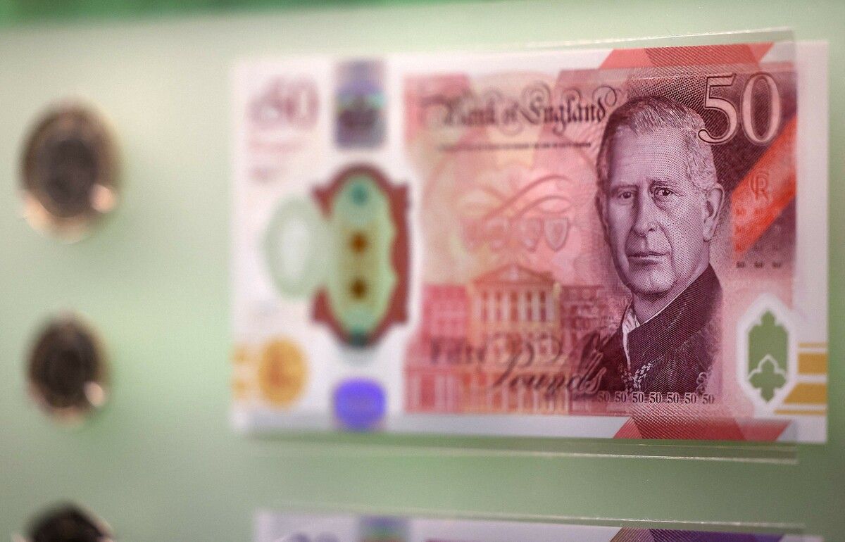 Am 5. Juni kommen die Banknoten mit dem Bildnis von Charles auf den Geldmarkt. ap