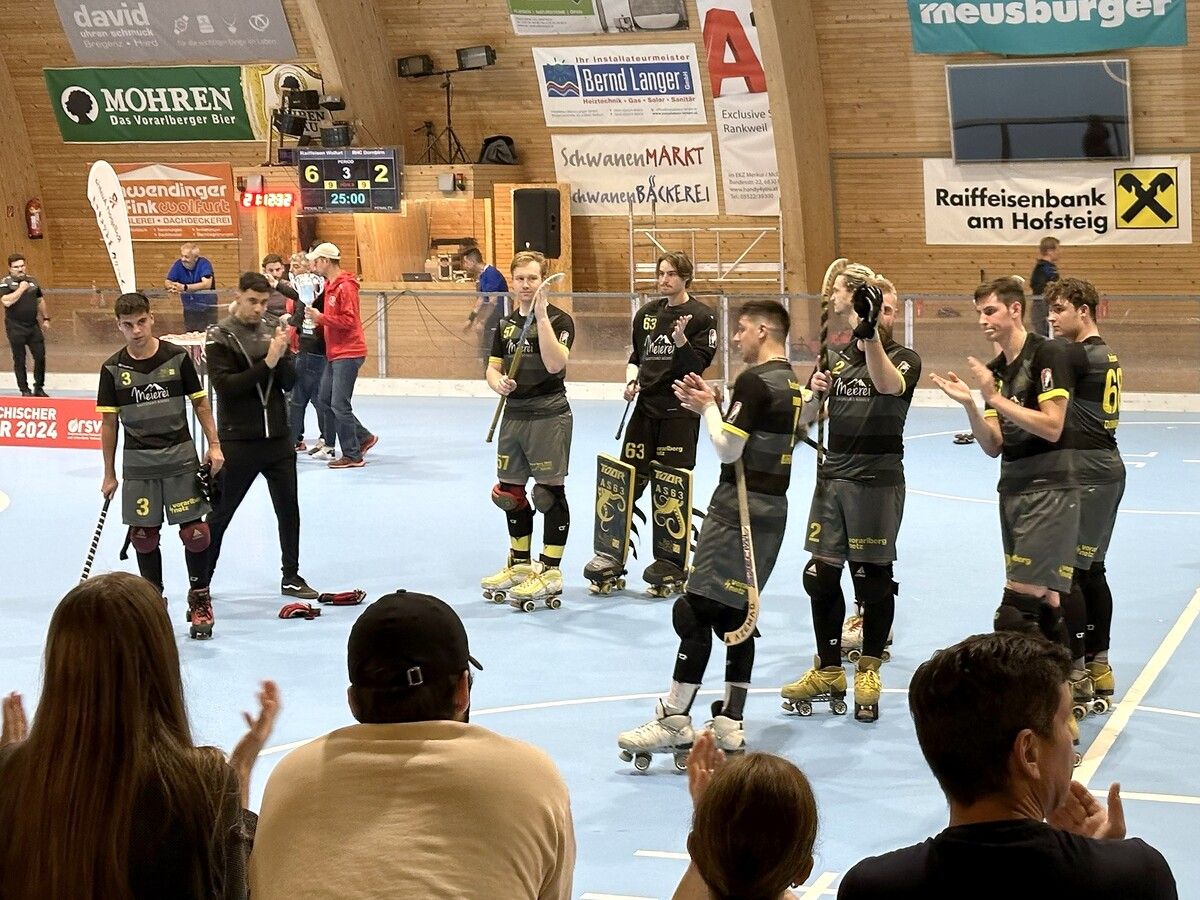 Am Ende reichte es für den RHC nur für die Silbermedaille, trotzdem können Dornbirns Rollhockey-Cracks auf eine erfolgreiche Saison zurückblicken. RHC