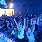 Ein Schulfest in der Kinothek