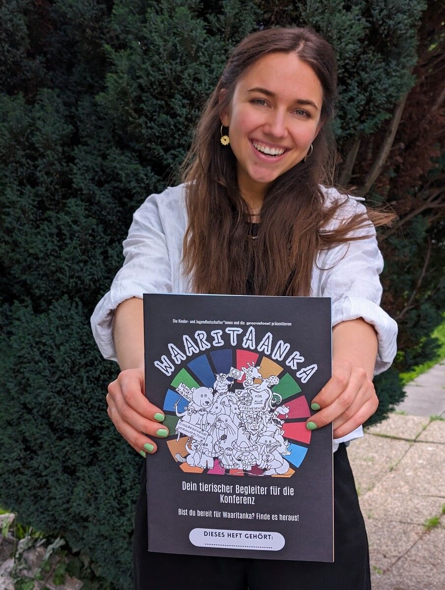 Anja Mittelberger ist bei der Produktion des Musicals „Waaritaanka“ für Organisatorisches zuständig. BERCHTOLD