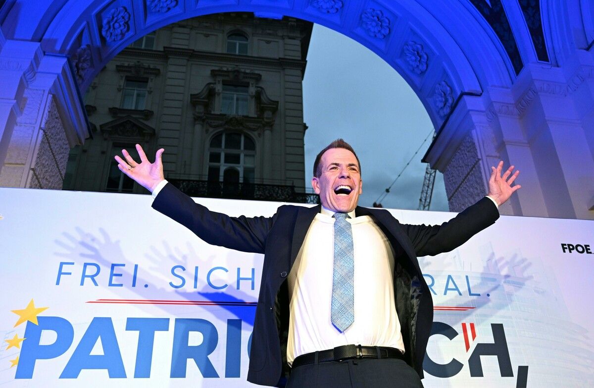 Auch im vorläufigen Endergebnis blieb der erste bundesweite Wahlsieg der FPÖ bestätigt.APA