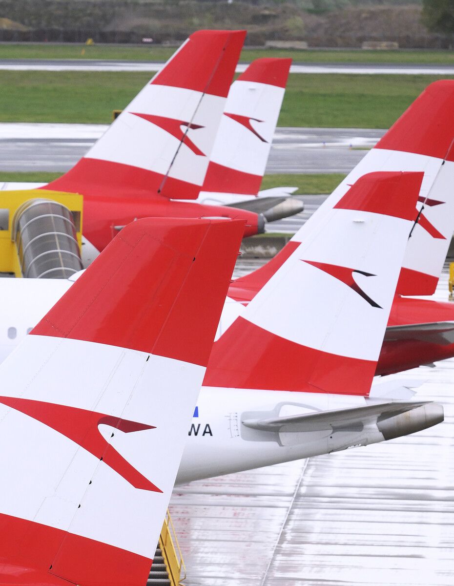 Bei einem Unwetter wurden die Nase und das Cockpit einer AUA-Maschine zerfetzt.