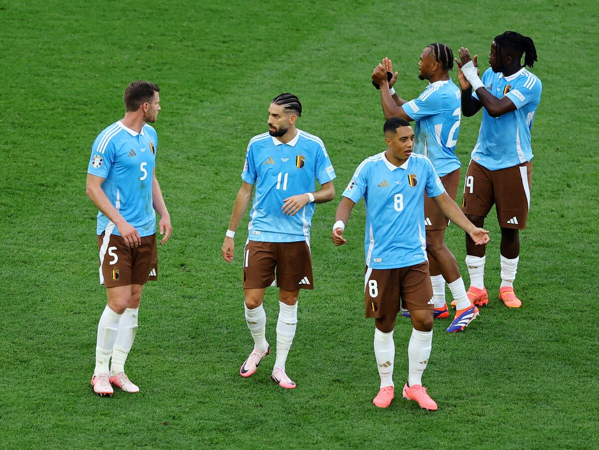 Belgiens Kicker wurden gnadenlos von den eigenen Fans ausgepfiffen.reuters