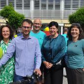 Dritte Fahrrad-Parade „Tour de Schesa“ in Bürs