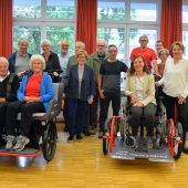 Neue Rikscha für „Radeln ohne Alter“