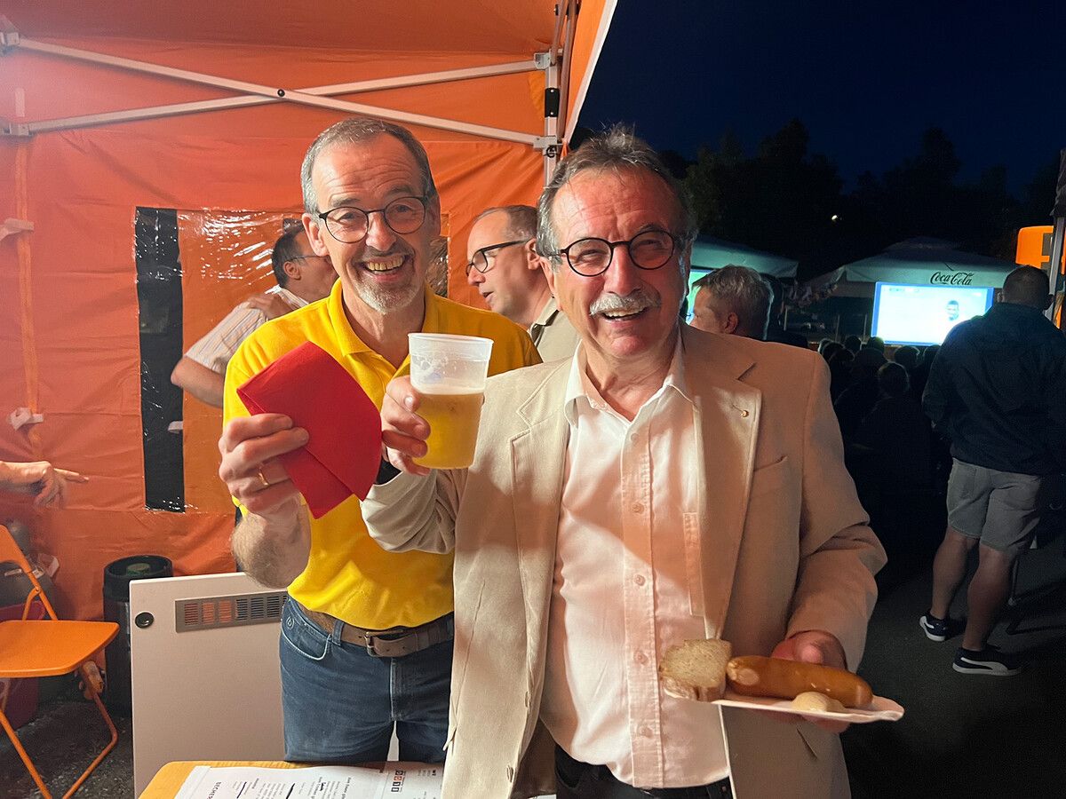 Christoph Hinteregger und KR Walter Eberle.