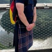 Im Kilt von Glasgow nach München