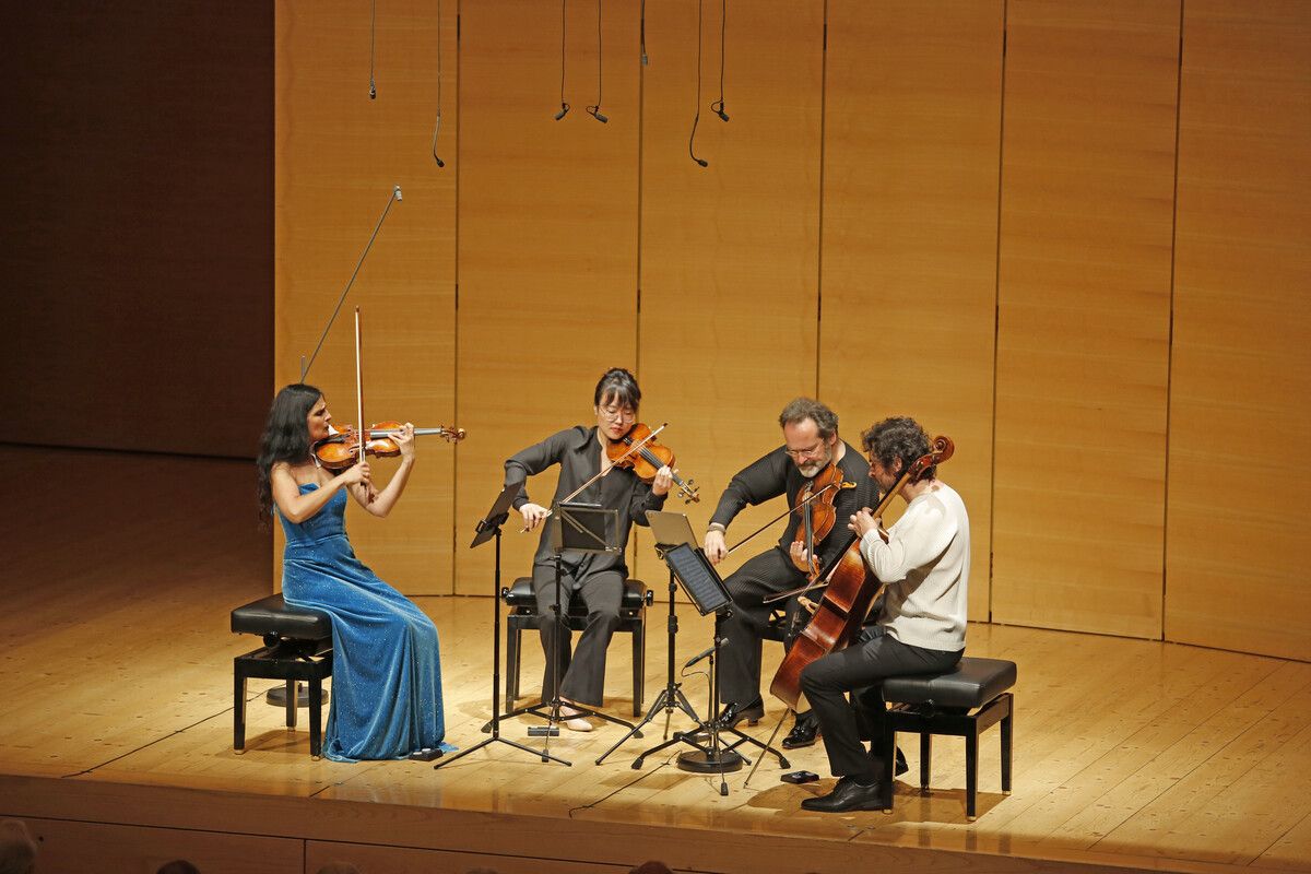 Das Belcea Quartett bot in Schwarzenberg Musik vom Streichquartett auf höchstem Niveau. schubertiade