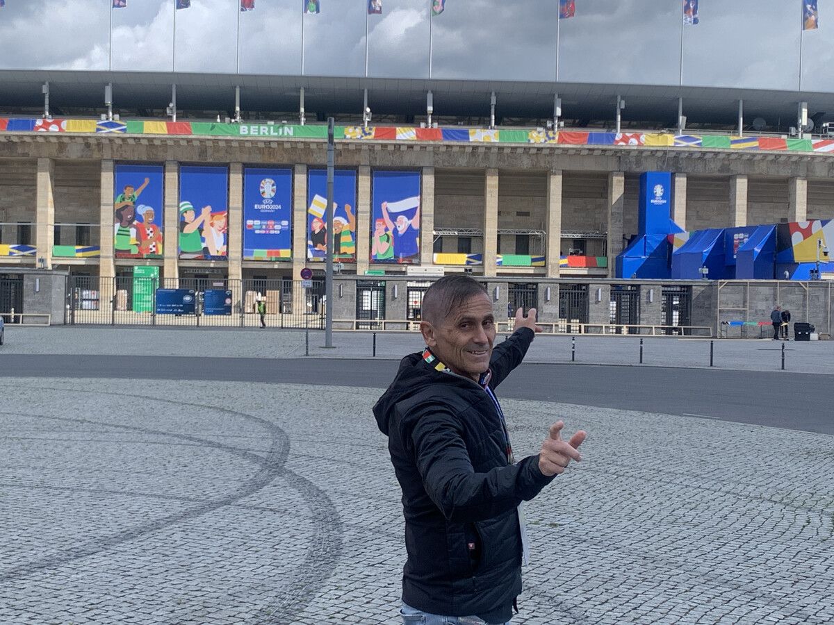 Das Berliner Olympiastadion als „Sehnsucht Endspiel“. Schon vor dem Finale spielt das ÖFB-Team in Berlin, gegen Polen (21. Juni) und gegen die Niederlande (25. Juni).adam