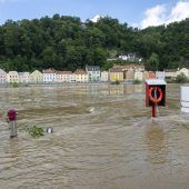 Leichte Entspannung nach ­Hochwasser in Süddeutschland