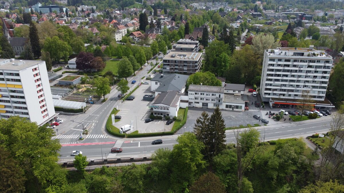 Auf dem Areal hätte ursprünglich das Innovationsquartier Bregenz entstehen sollen.⇒prisma