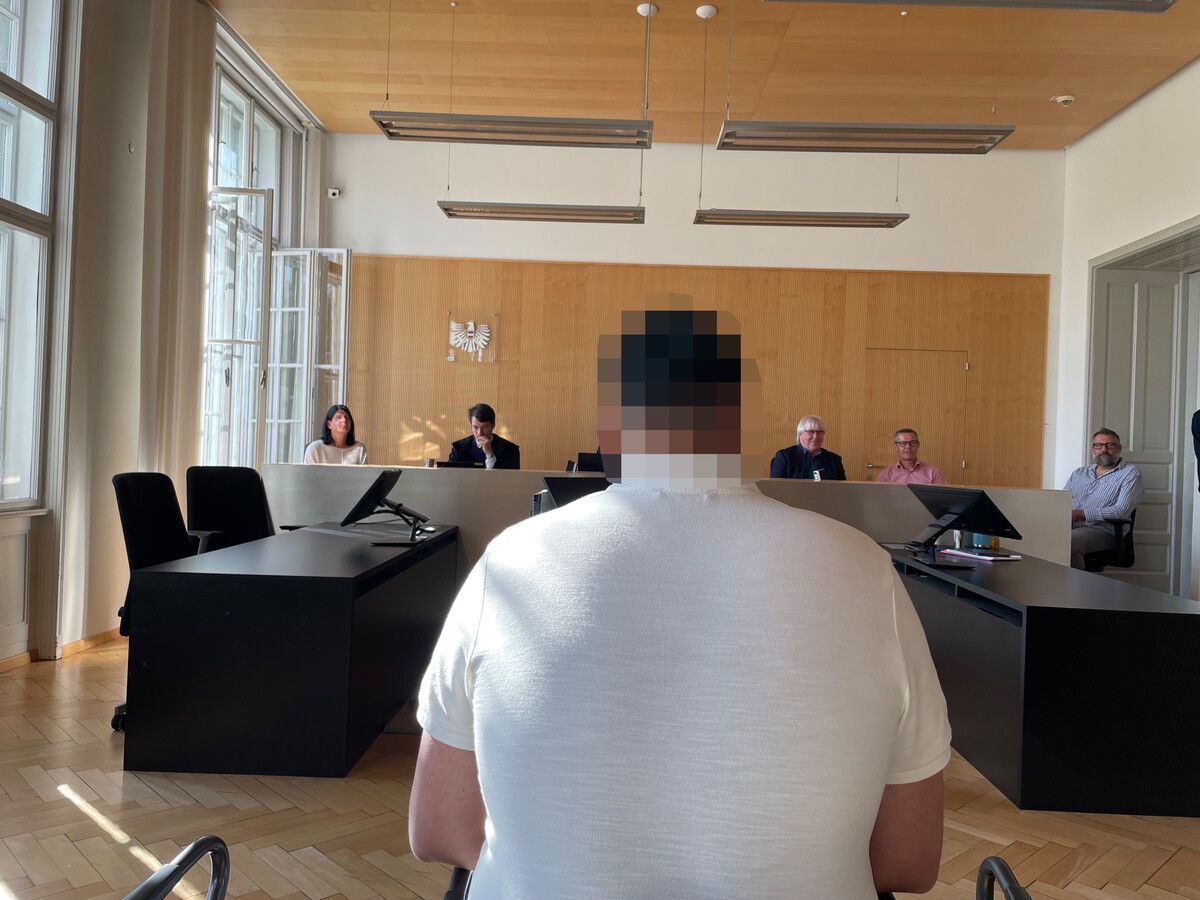 Der Angeklagte zeigte sich reumütig. Swozilek