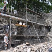 Burgruine Blumenegg wird saniert