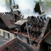 Großeinsatz bei Brand in Koblach