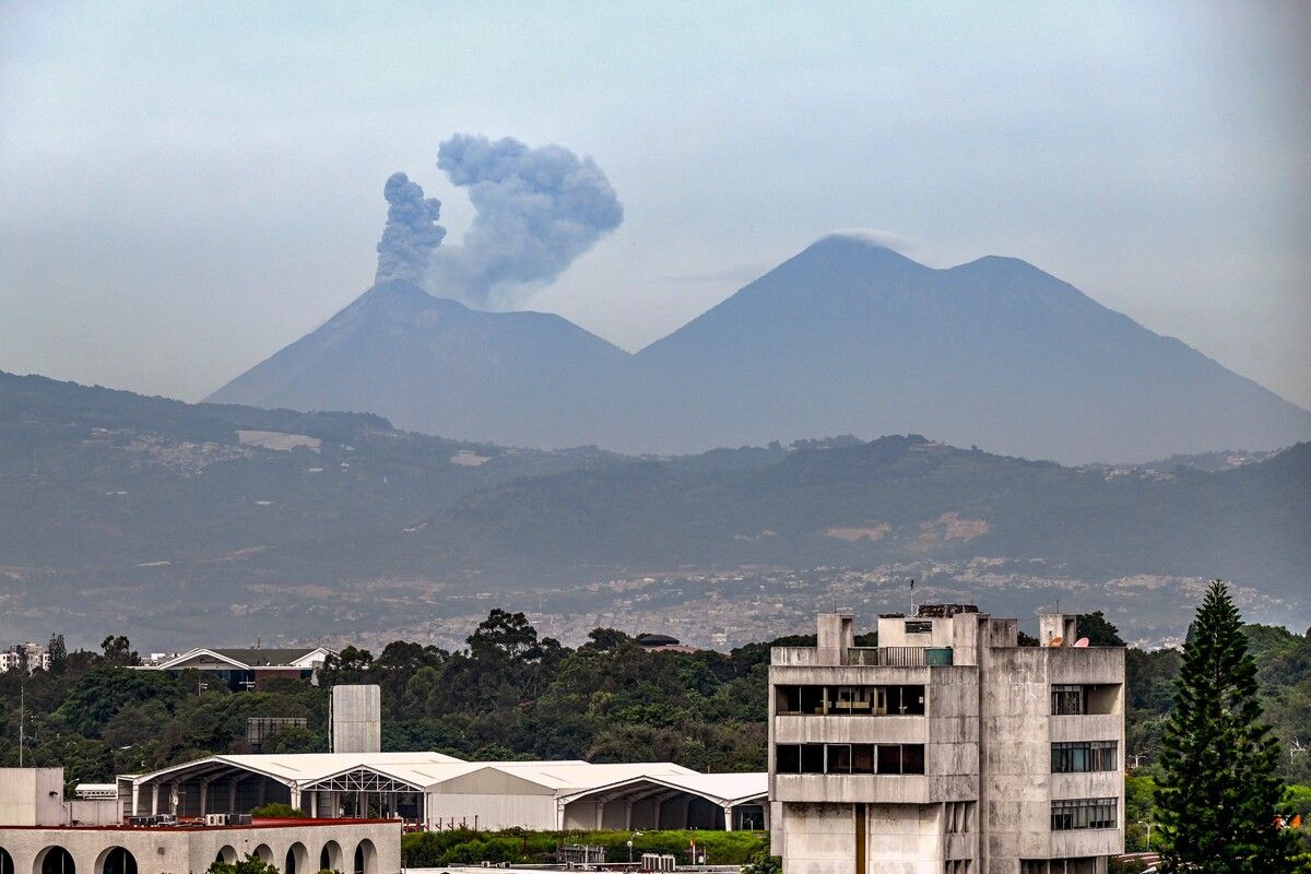 Der Fuego bricht im Durchschnitt alle vier bis fünf Jahre aus. afp