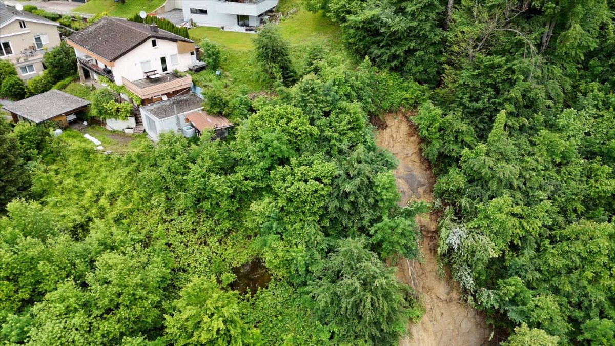 Für die Menschen und ihre Häuser bestand zum Glück keine Gefahr. Maurice Shourot