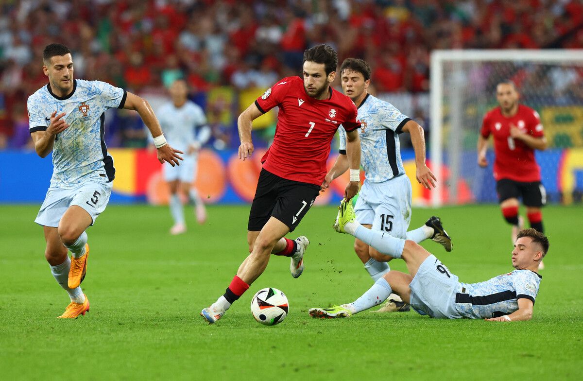 Der Mann, den sie „Kwaradona“ nennen: Georgiens Chwitscha Kwarazchelia.reuters