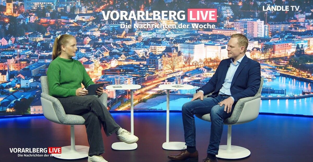 Der Vorarlberger Obmann der Freiheitlichen, Christof Bitschi, war zu Gast bei Vorarlberg LIVE.