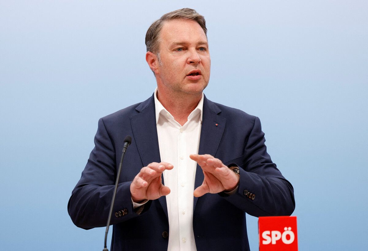 Die Aufholjagd geht weiter. Wir sind rund 2 Prozentpunkte hinter der FPÖ, das werden wir in den nächsten Monaten aufholen. Wir werden im Herbst als Erste über die Ziellinie gehen. Andreas Babler, SPÖ