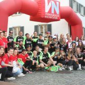 Fußballfans pilgerten zum Public Viewing