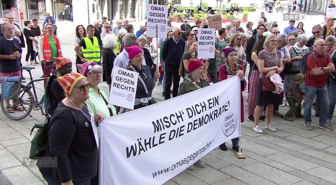 Die „Omas gegen rechts“ sind auf vielen Demonstrationen anzutreffen. Ihnen geht es längst nicht mehr nur um den Kampf gegen Rechtsextremismus.
