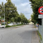 Nachtfahrverbot in der Färbergasse