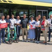 E-Scooter fahren in Gemeinden ein