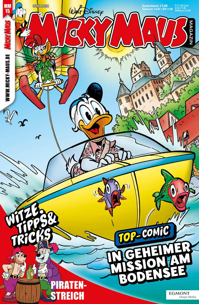 Die Vorarlberger Comicfans dürfen gespannt sein. Das neue Micky-Maus-Magazin ist ab Freitag erhältlich. EGMONT EHAPA MEDIA