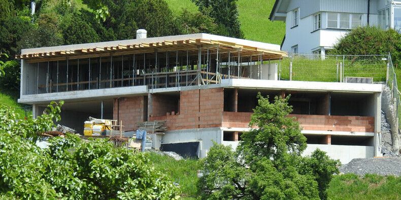 Dieses Bauprojekt von WOM in Rankweil kann jetzt weitergeführt und fertiggestellt werden. FA